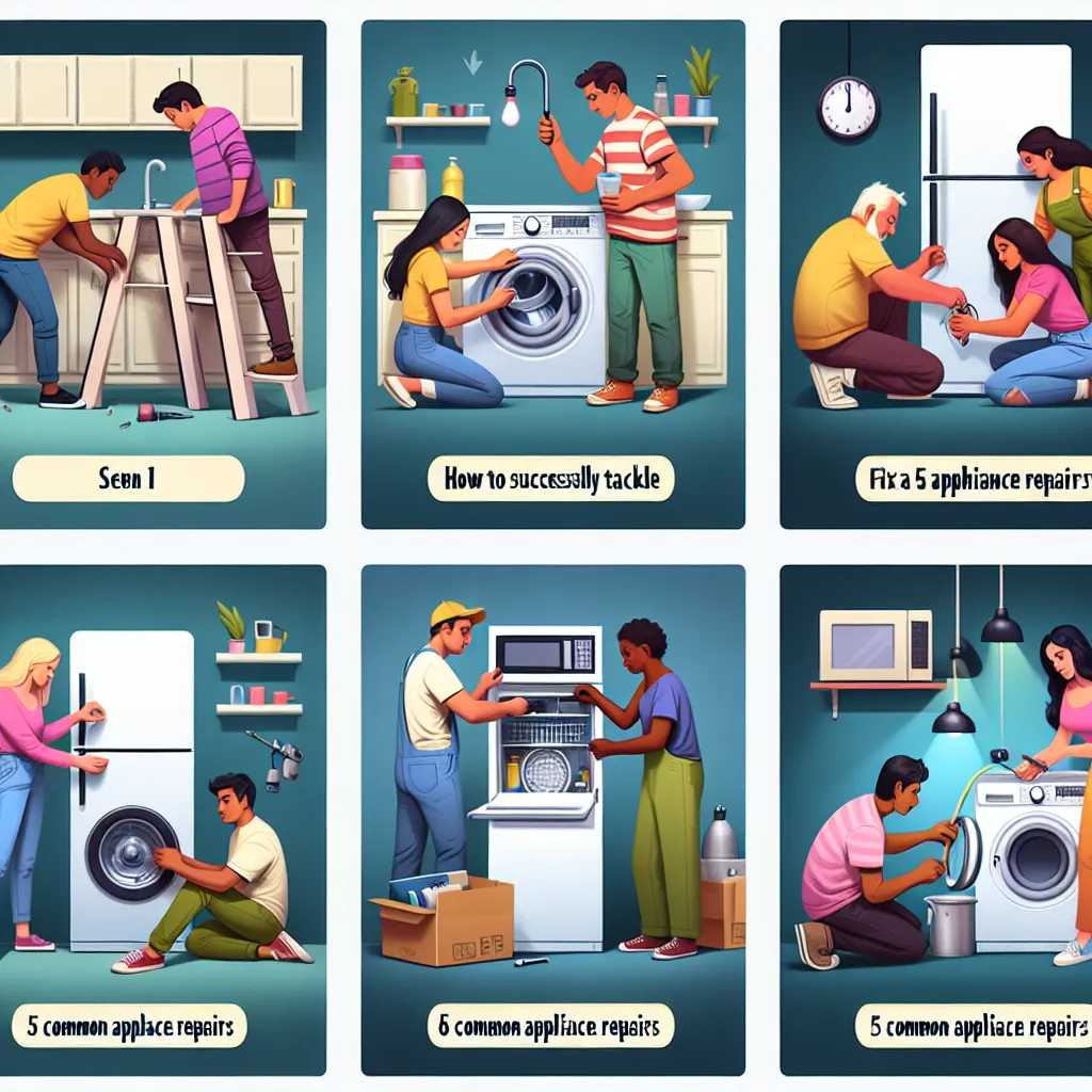 How to Successfully Tackle 5 Common Appliance Repairs