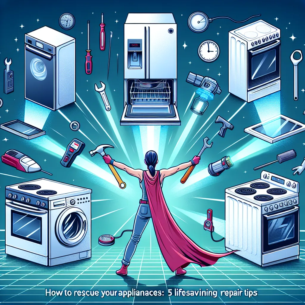How to Rescue Your Appliances: 5 Lifesaving Repair Tips for DIY Enthusiasts