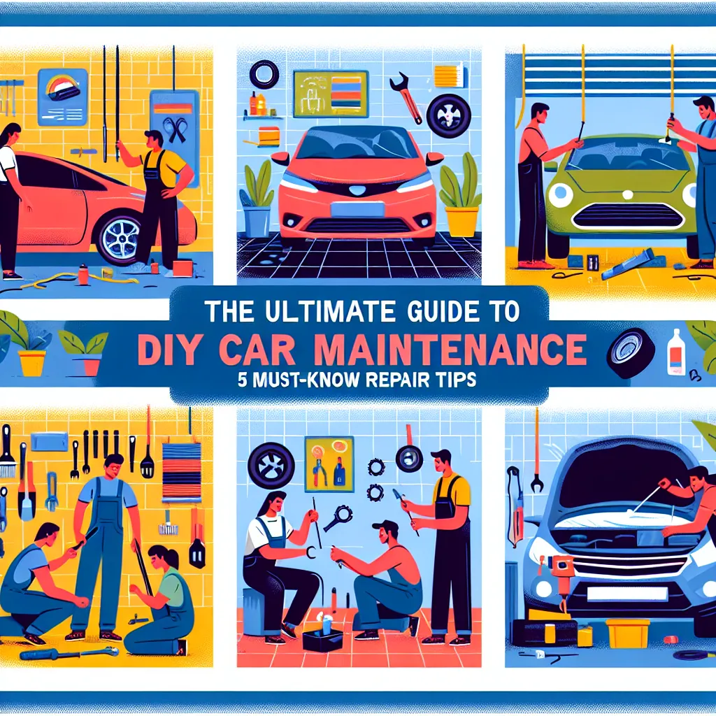 The Ultimate Guide to DIY Car Maintenance: 5 Must-Know Repair Tips