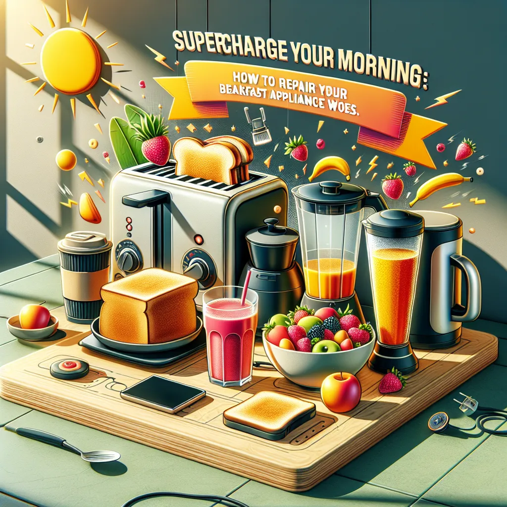 Supercharge Your Morning: How to Repair Your Breakfast Appliance Woes