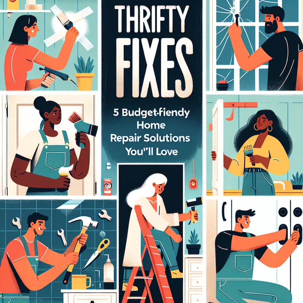 Thrifty Fixes: 5 Budget-Friendly Home Repair Solutions You'll Love