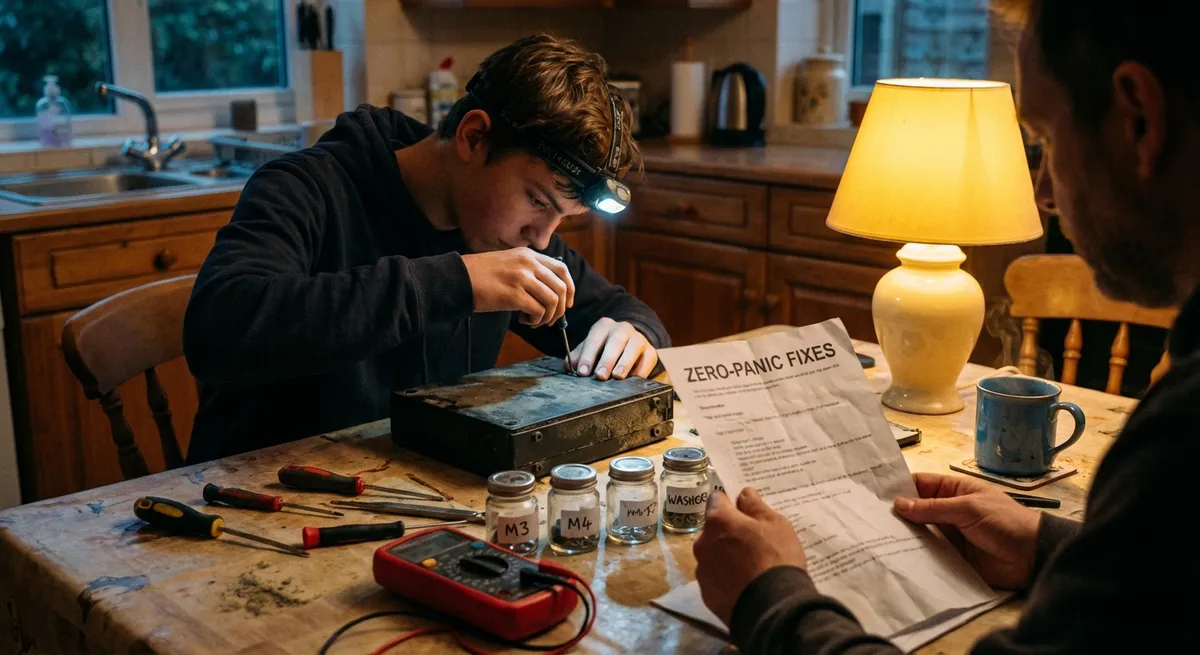 Zero-Panic Electronics Fixes: Simple DIY Wins Before You Call a Tech