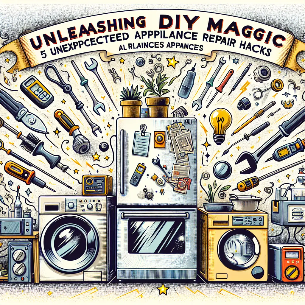 Unleashing DIY Magic: 5 Unexpected Appliance Repair Hacks