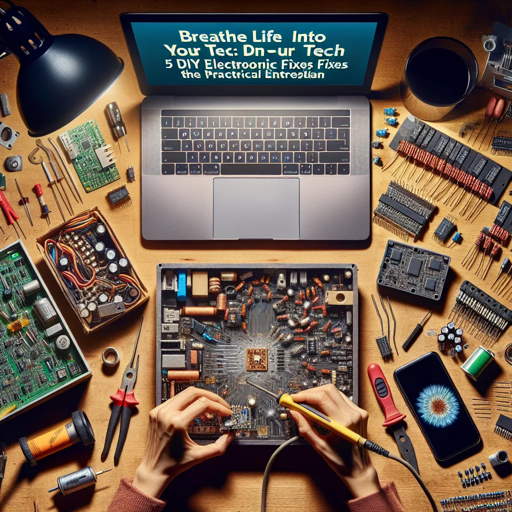 Breathe Life into Your Tech: 5 DIY Electronic Fixes for the Practical Enthusiast