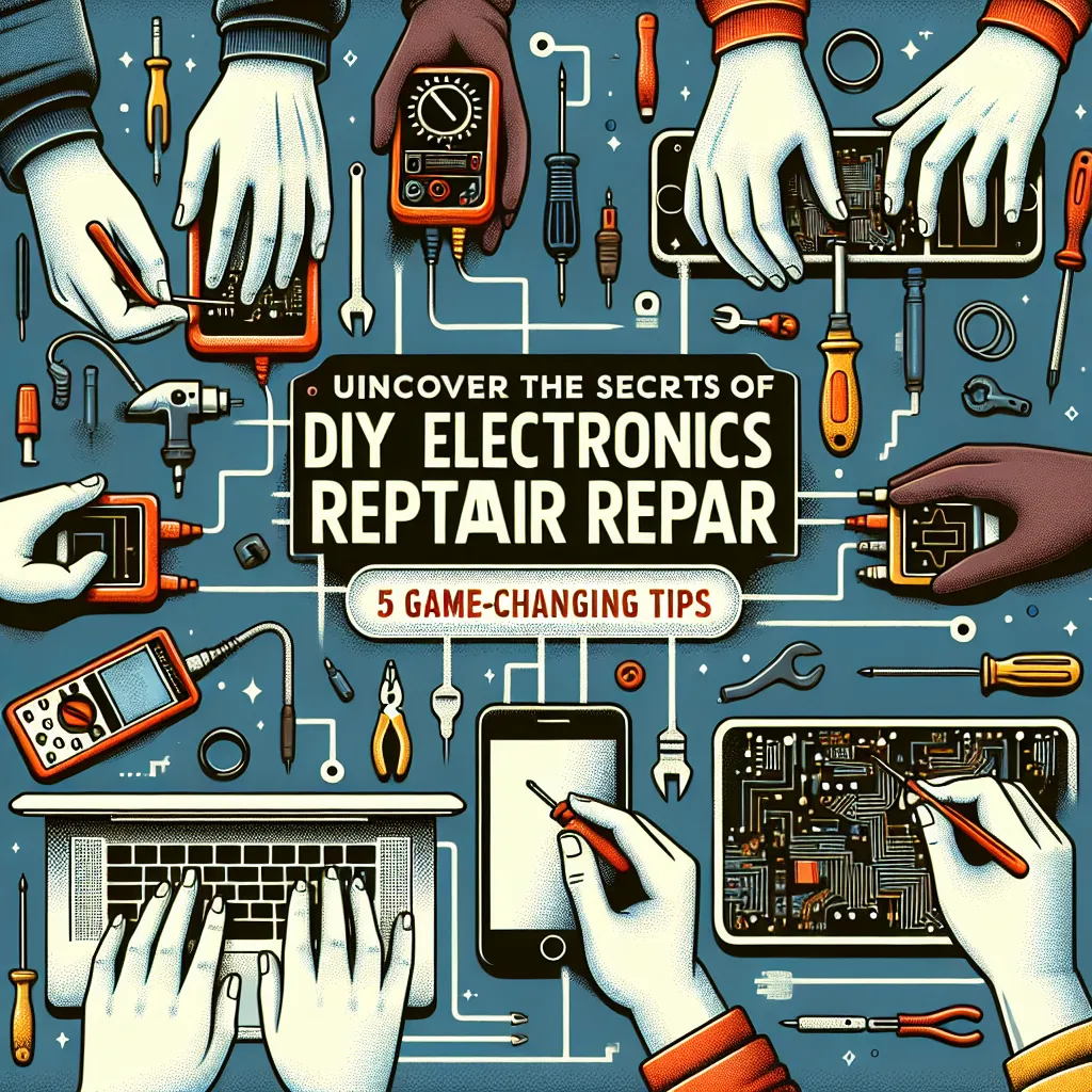 Uncover the Secrets of DIY Electronics Repair: 5 Game-Changing Tips