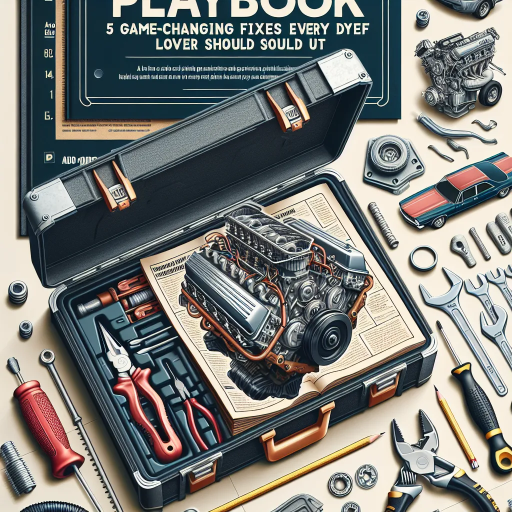 The Ultimate Auto Repair Playbook: 5 Game-Changing Fixes Every DIY Lover Should Know