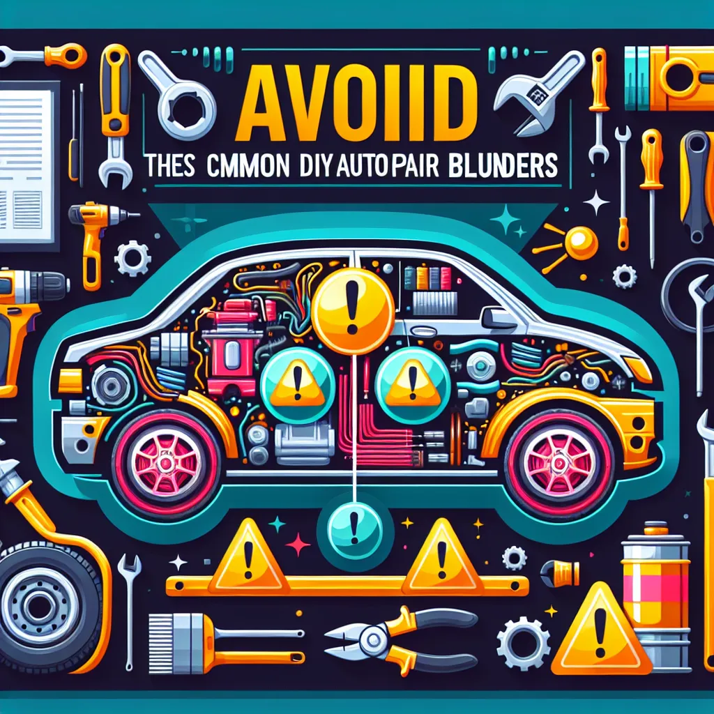 Avoid These 5 Common DIY Auto Repair Blunders