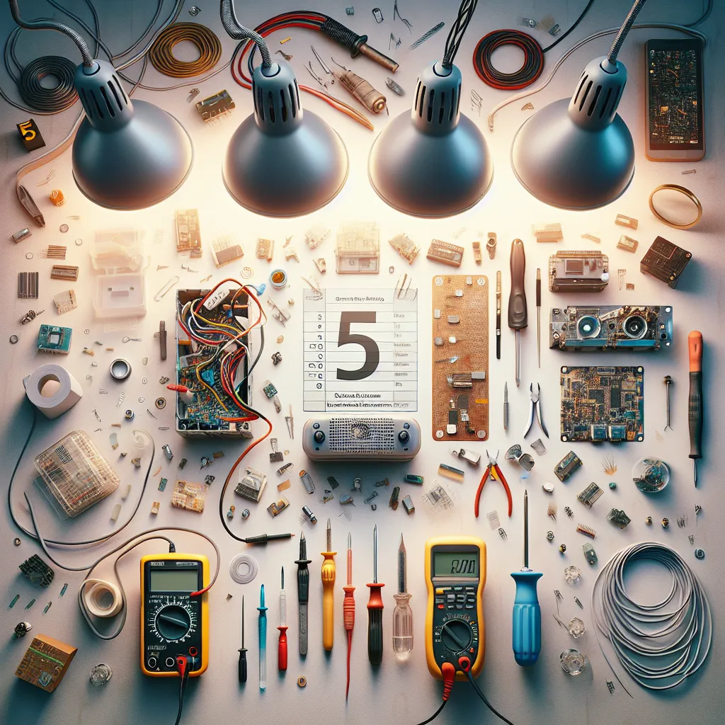 5 Simple Yet Effective Steps to Fix Your Electronics at Home