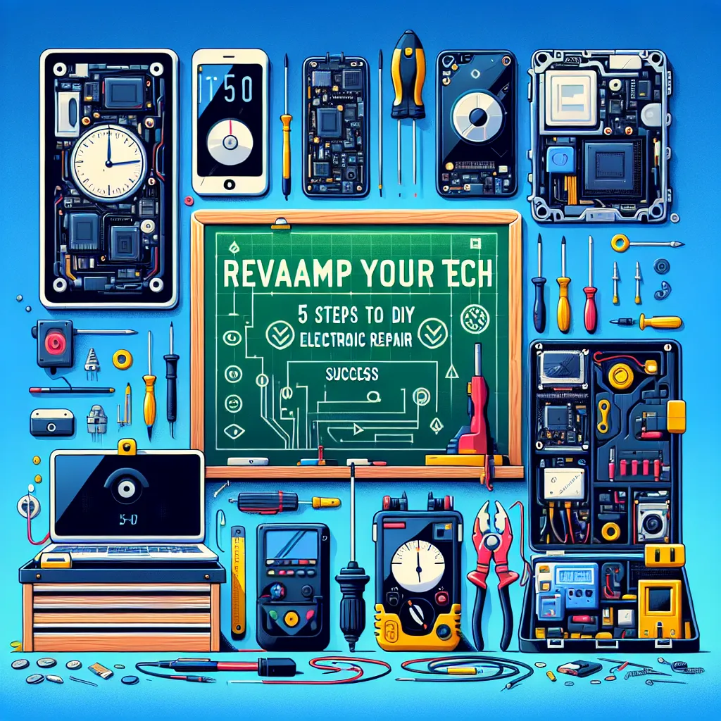 Revamp Your Tech: 5 Steps to DIY Electronic Repair Success