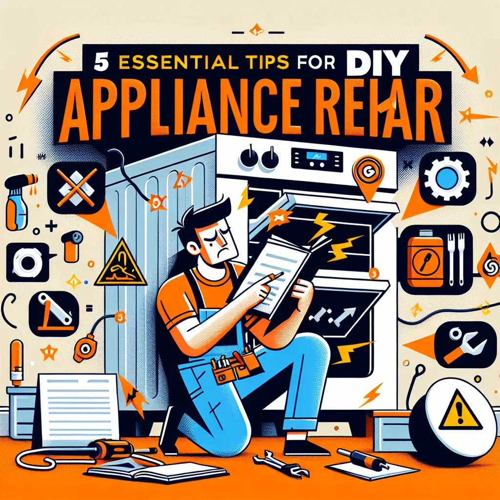 Avoid These Common Mistakes: 5 Essential Tips for DIY Appliance Repair
