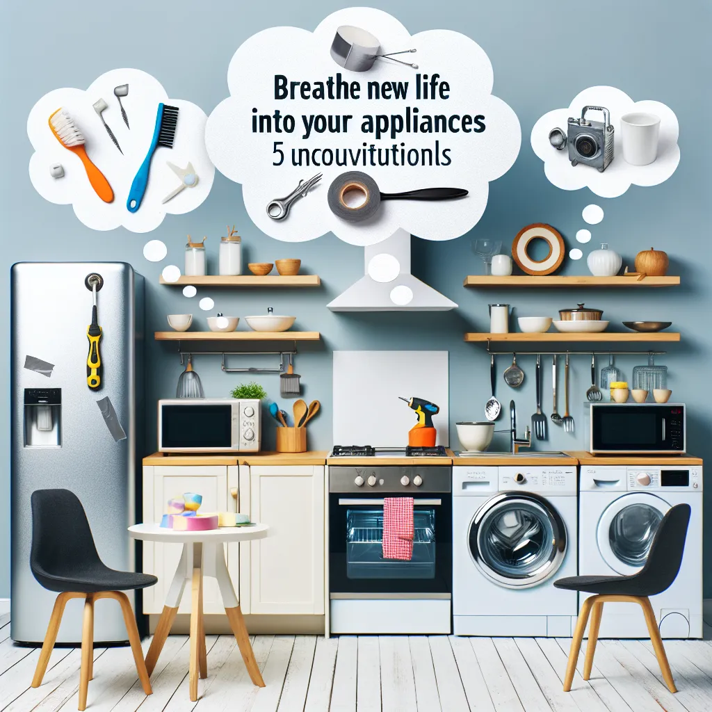 Breathe New Life into Your Appliances: 5 Unconventional Repair Solutions