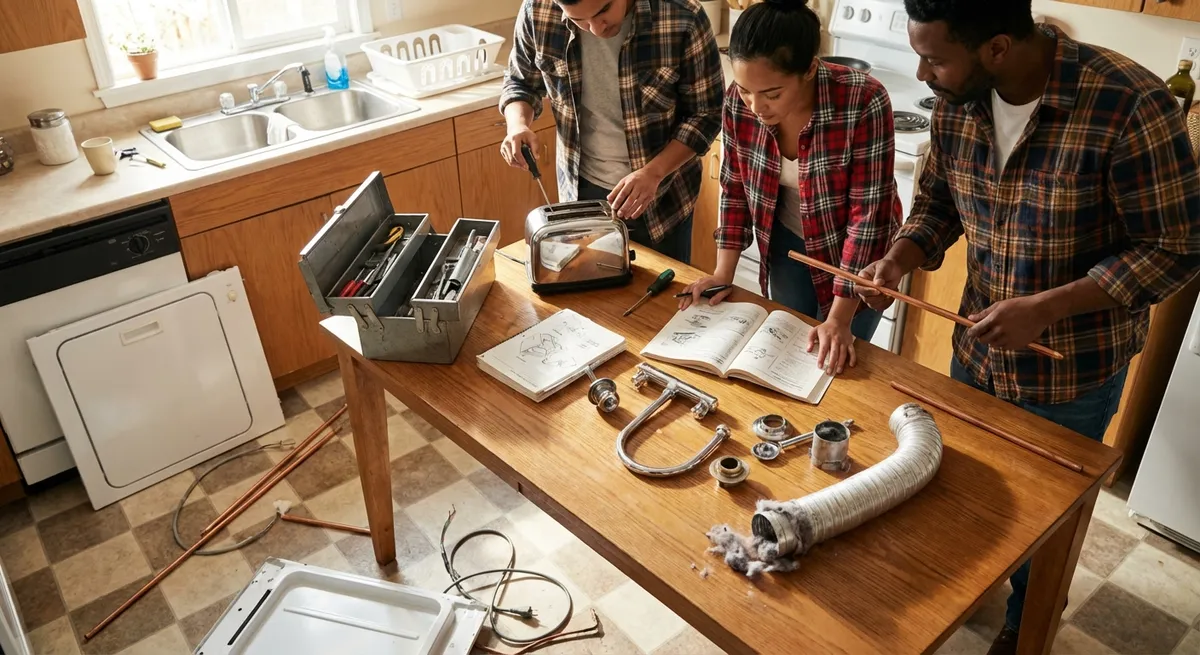 Weekend Appliance Fix Lab: 5 DIY Repairs You Can Actually Finish
