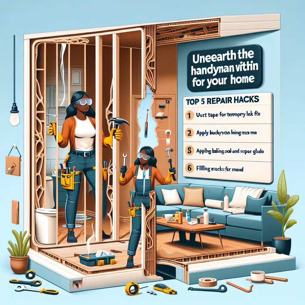 Unearth the Handyman Within: Top 5 Repair Hacks for Your Home