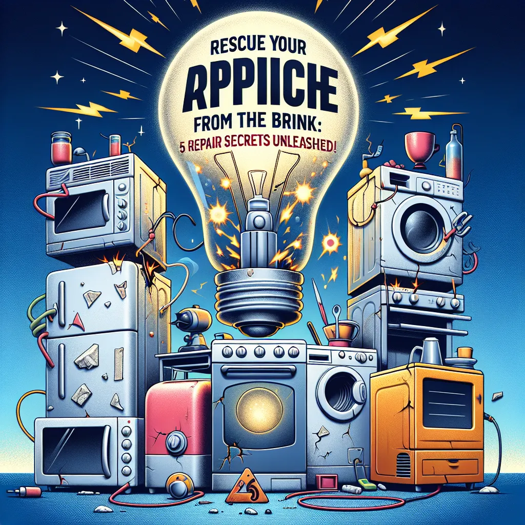 Rescue Your Appliances from the Brink: 5 Repair Secrets Unleashed!