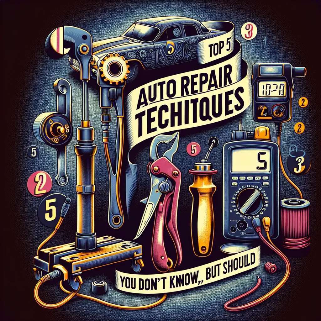 Top 5 Auto Repair Techniques You Don't Know Yet, But Should