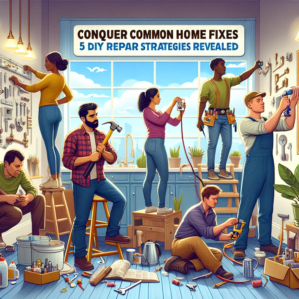 Conquer Common Home Fixes: 5 DIY Repair Strategies Revealed