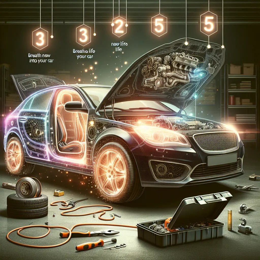 Breathe New Life into Your Car: 5 DIY Auto Repair Tips for the Modern Enthusiast