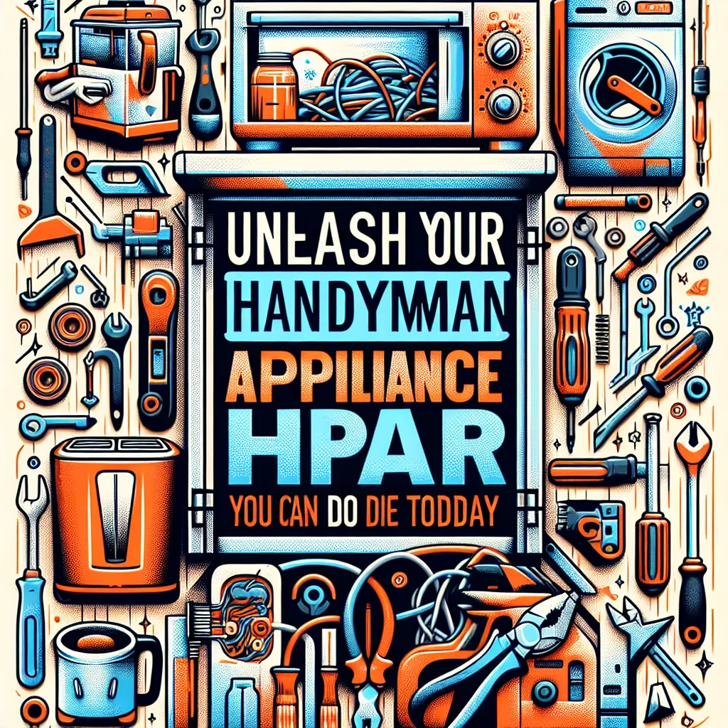 Unleash Your Inner Handyman: 5 Straightforward Appliance Repair Hacks You Can Do Today