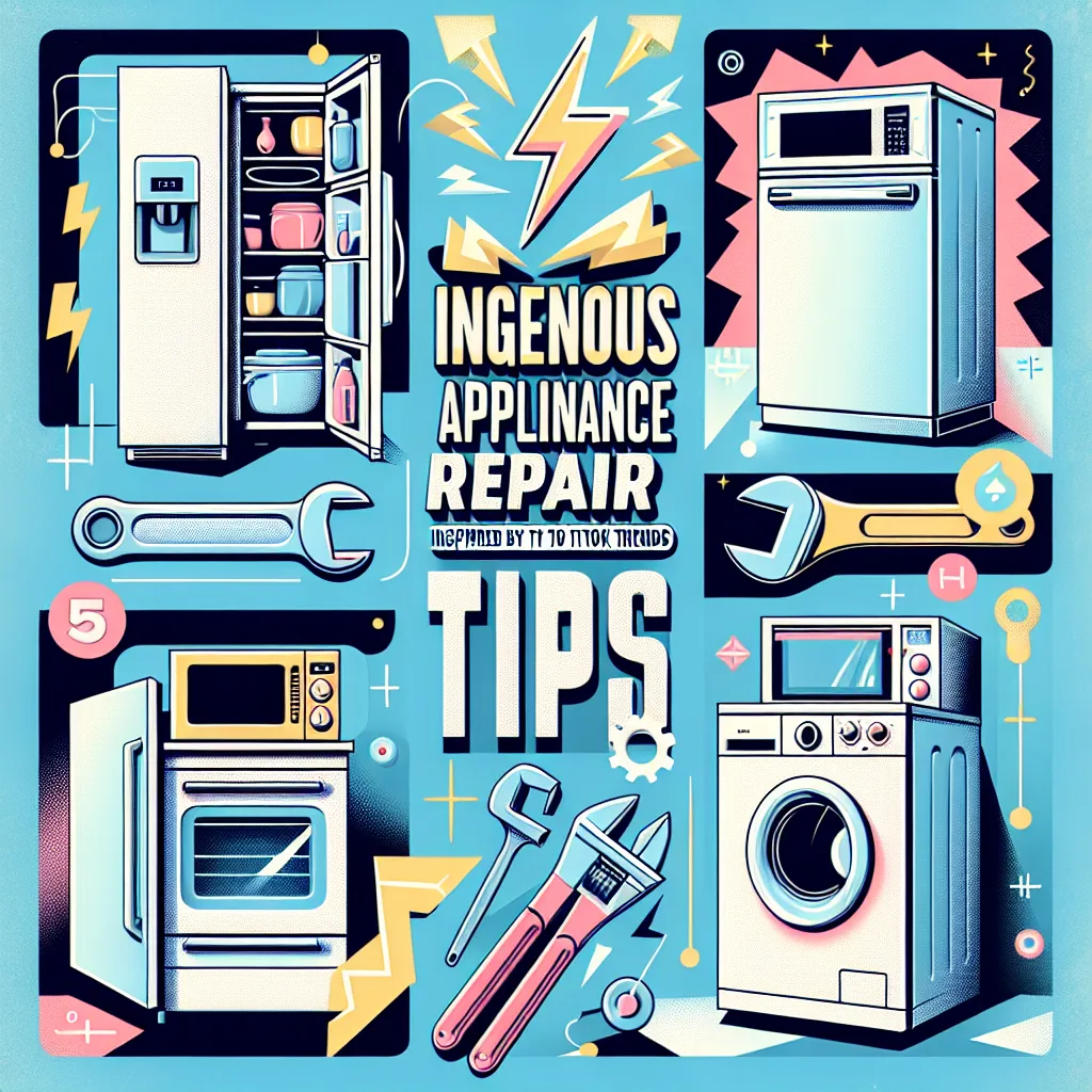 5 Ingenious Appliance Repair Tips Inspired by Top TikTok Trends