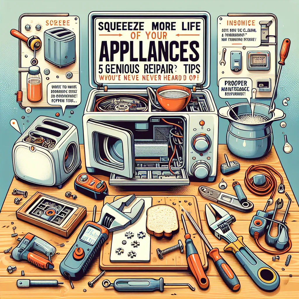 Squeeze More Life out of Your Appliances: 5 Genius Repair Tips You’ve Never Heard Before