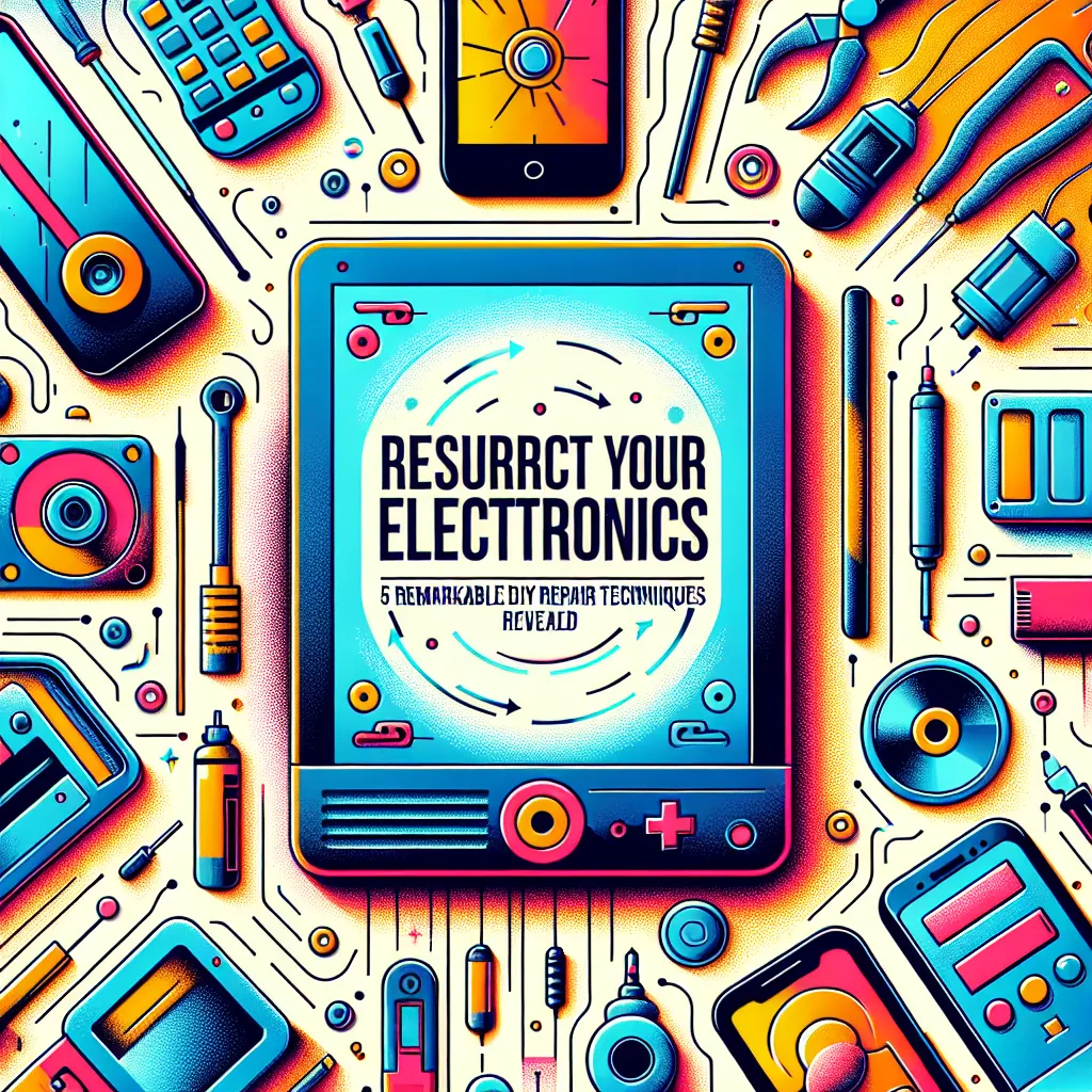 Resurrect Your Electronics: 5 Remarkable DIY Repair Techniques Revealed