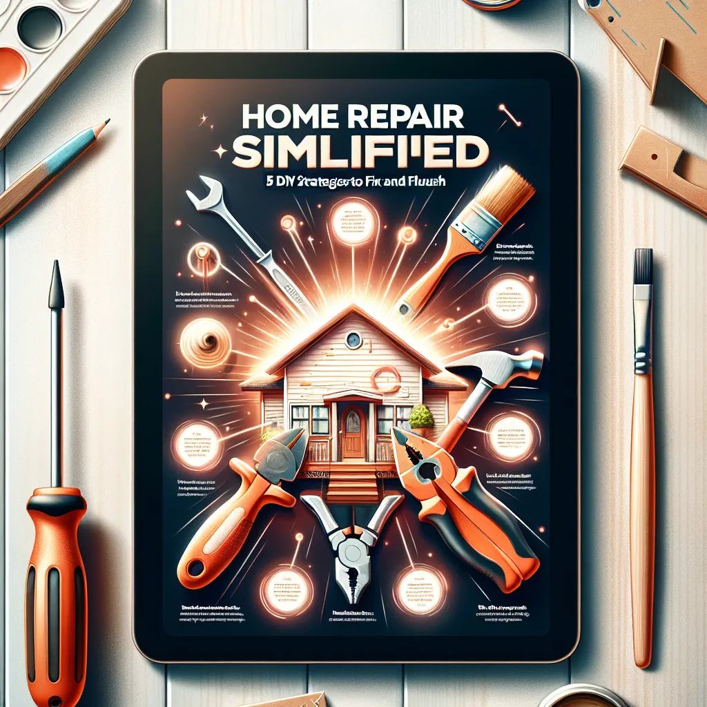 Home Repair Simplified: 5 DIY Strategies to Fix and Flourish