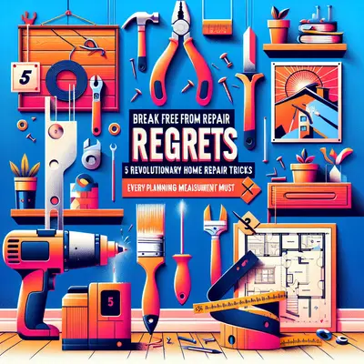 Break Free from Repair Regrets: 5 Revolutionary Home Repair Tricks Every DIY Fan Must Know