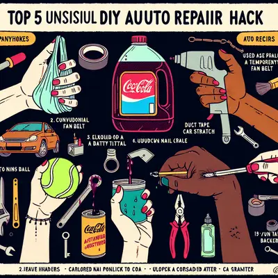Top 5 Unusual DIY Auto Repair Hacks You'd Wish You Knew Sooner