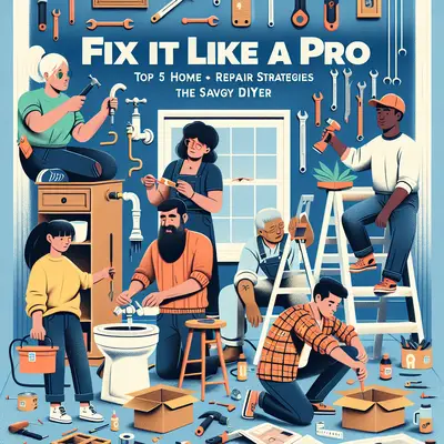 Fix it Like a Pro: Top 5 Home Repair Strategies for the Savvy DIYer