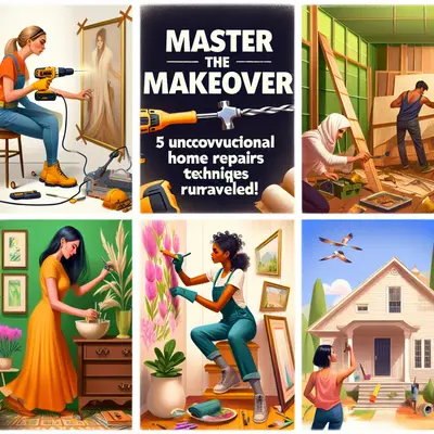 Master the Makeover: 5 Unconventional Home Repair Techniques Unraveled