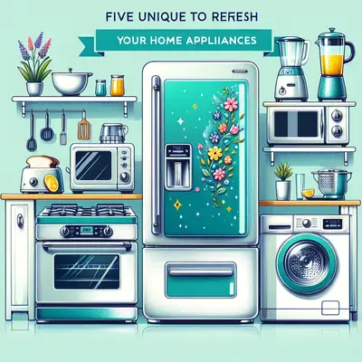 Five Unique Ways to Refresh Your Home Appliances