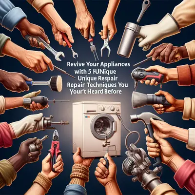 Revive Your Appliances with 5 Unique Repair Techniques You Haven't Heard Before