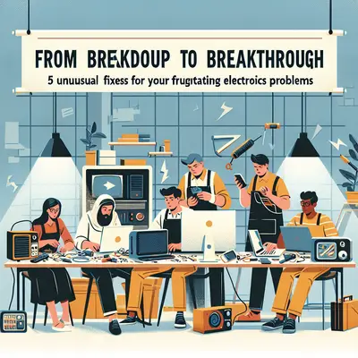 From Breakdown to Breakthrough: 5 Unusual Fixes for Your Frustrating Electronics Problems